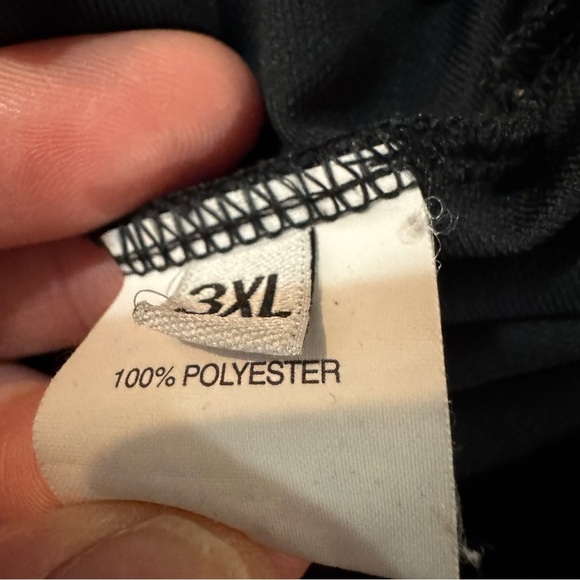 Embroidered CBA Polo Shirt Black Sport Tek Shirt Men’s Size 3XL XXXL Black Shirt - Picture 5 of 12